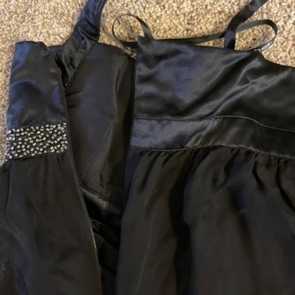 Black Gathered Bodice top - Picture 4 of 7